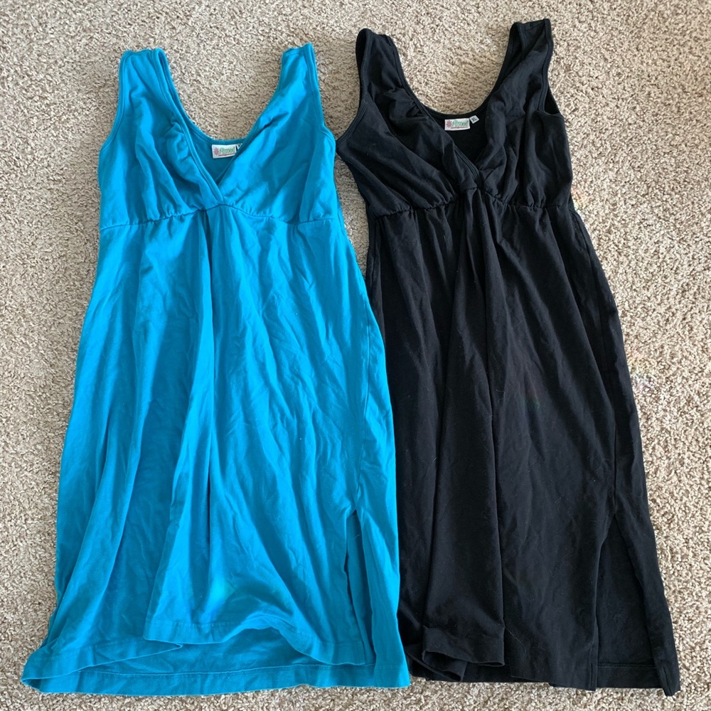 Set of two Aimee nursing nightgowns XL